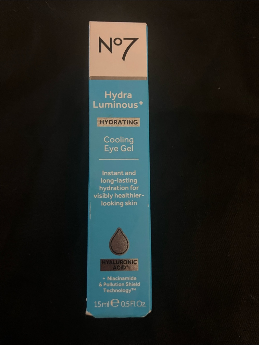 No7 Hydra Luminous+ Cooling Eye Gel — Hydrating New in Box - Picture 5 of 7